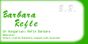 barbara refle business card
